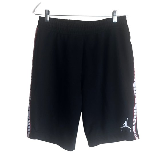 Jordan Other - Air Jordan Men's Sweatshorts Size S 31-35 Black Cotton Fleece Elastic Waist